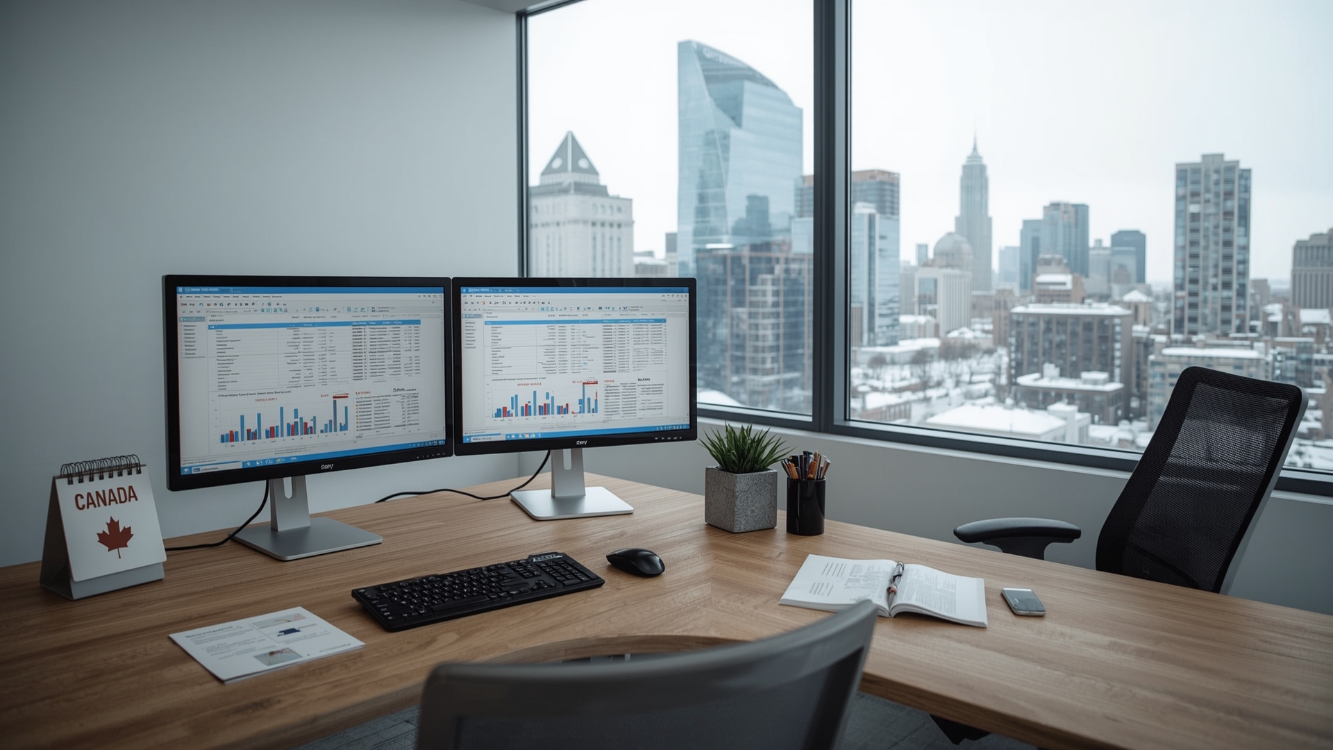 Financial professionals in meeting